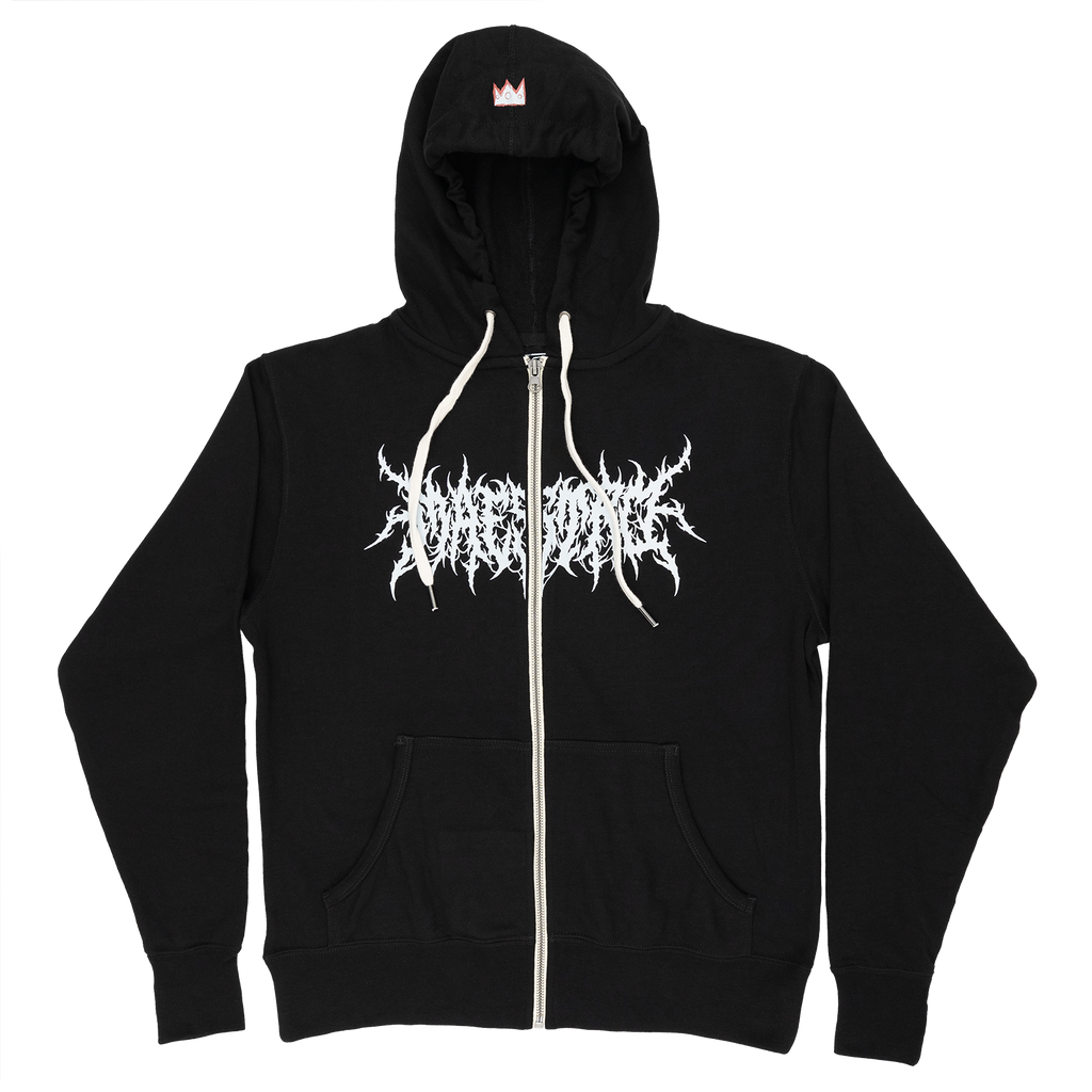 Throwback Scene Zip Hoodie w/ Thumb Holes