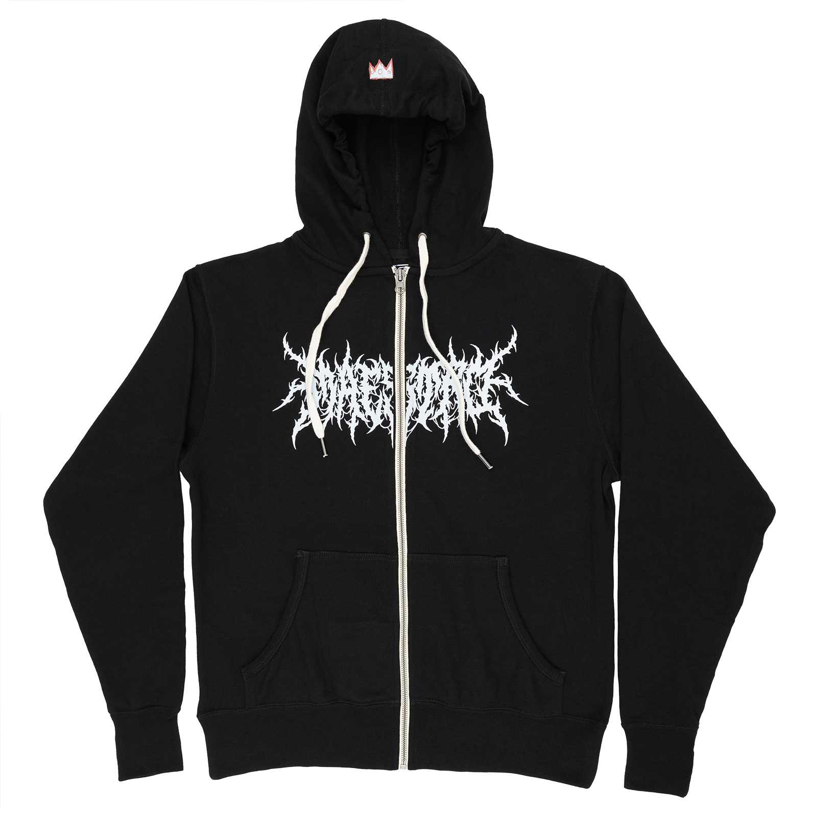 Throwback Scene Zip Hoodie w/ Thumb Holes