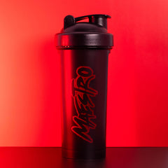 Headbanger Shaker: Black & Red