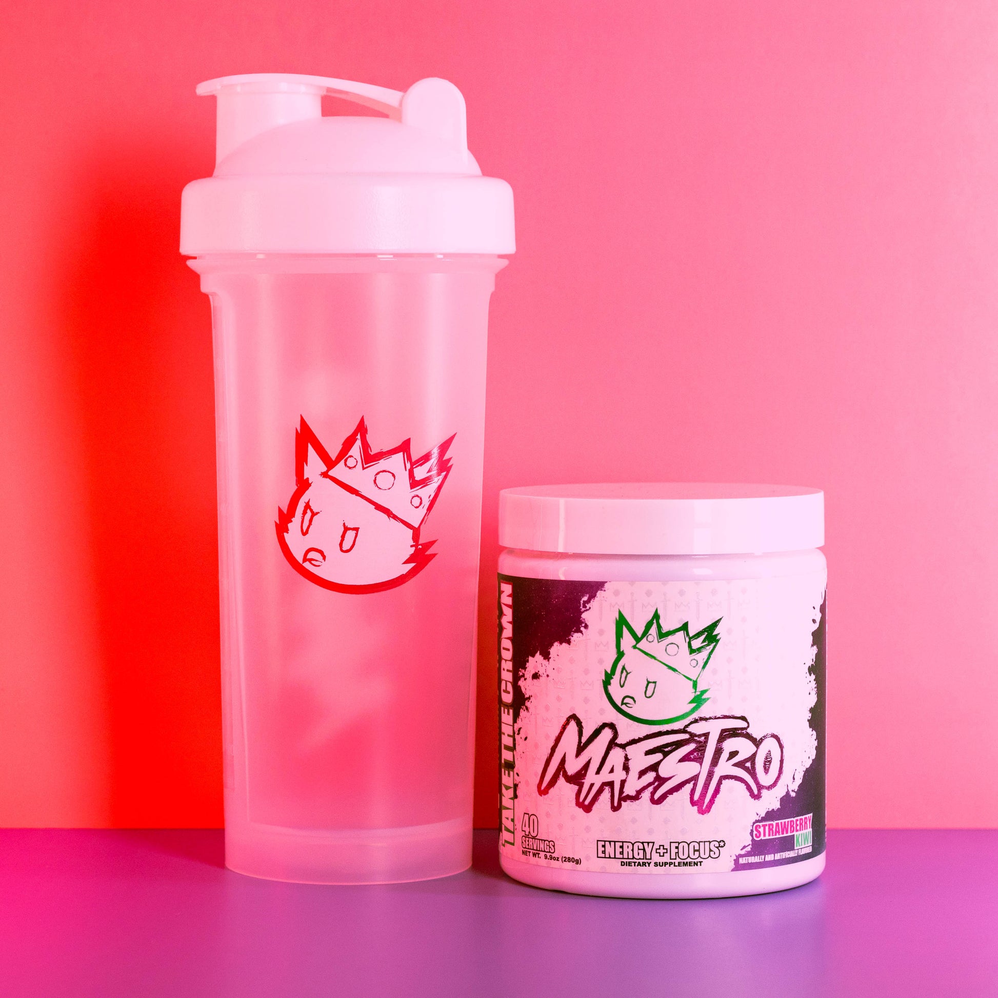 Summer Shaker: Pink & White